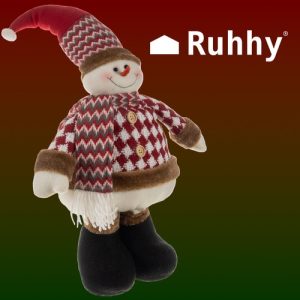 Christmas snowman - telescopic 105cm Ruhhy 22341 (WNDR17041)