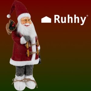 Santa Claus - Christmas figurine 45cm Ruhhy 22352 (WNDR17045)