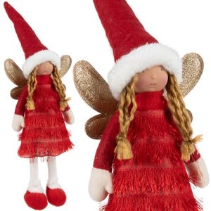 Fairy - red Christmas figurine Ruhhy 22346 (WNDR17053)