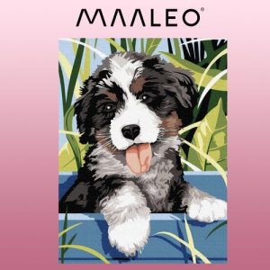 Painting by numbers 40x30cm - Maaleo dog 22780 (WNDR17062)