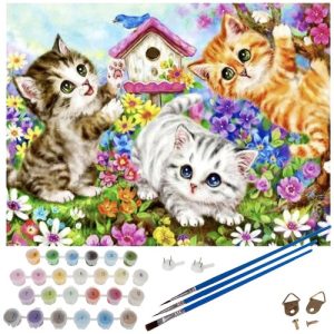 Painting by numbers 40x50cm - Maaleo cats 22781 (WNDR17064)