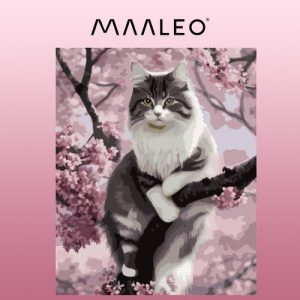 Painting by numbers 40x50cm - Maaleo kitten 22783 (WNDR17066)