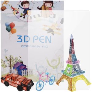 A book with templates for the Maaleo 22734 3D pen (WNDR17075)