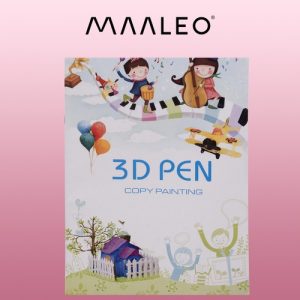 A book with templates for the Maaleo 22734 3D pen (WNDR17075)