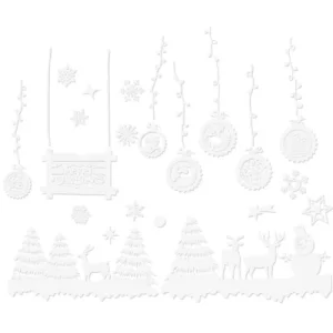 Christmas window stickers Ruhhy 22253 (WNDR17084)