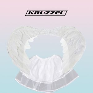 Kruzzel 22560 angel costume (WNDR17121)