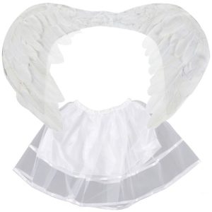 Kruzzel 22560 angel costume (WNDR17121)