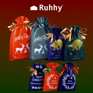 Christmas bags - set of 8 pcs. Ruhhy 22251 (WNDR17156)