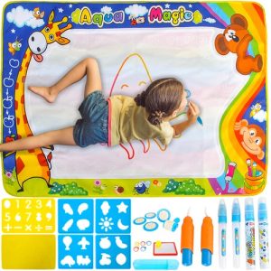 Water drawing mat XXL100x80 cm set 22443 (WNDR17210)