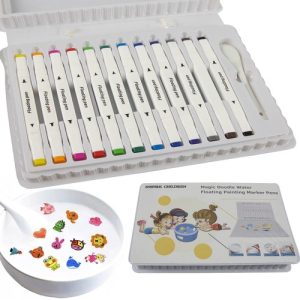 Markers for drawing on water - 12 pcs Maaleo 22504 (WNDR17214)