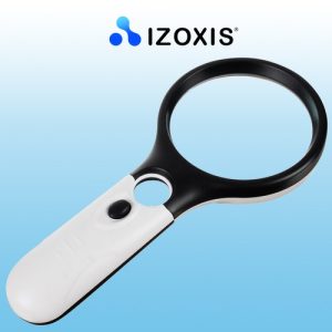 Izoxis 22670 LED-illuminated magnifier (WNDR17215)