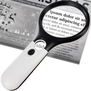 Izoxis 22670 LED-illuminated magnifier (WNDR17215)