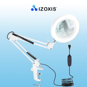 Izoxis magnifying loupe - white 22692 (WNDR17228)