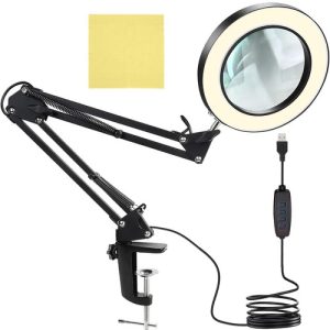 Magnifying loupe - black Izoxis 22691 (WNDR17229)