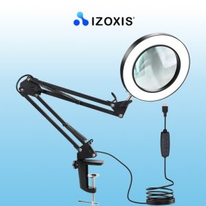 Magnifying loupe - black Izoxis 22691 (WNDR17229)