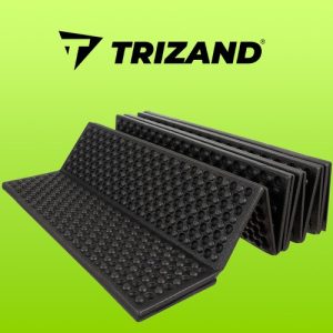 Folding sleeping mat 180x60x1cm Trizand 22870 (WNDR17239)