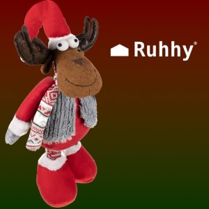 Christmas reindeer - telescopic 88cm Ruhhy 22101 (WNDR17245)