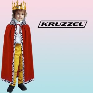 King costume set 3 pcs. Kruzzel 20560 (WNDR17247)