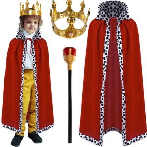 King costume set 3 pcs. Kruzzel 20560 (WNDR17247)