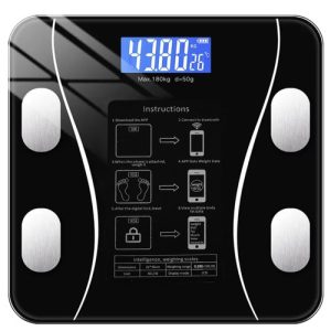 LCD bathroom scale - analytical Ruhhy 22525 (WNDR17269)