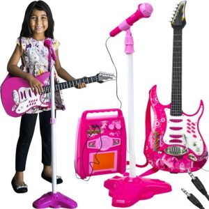 Guitar + microphone + amplifier rose 22407 (WNDR17289)