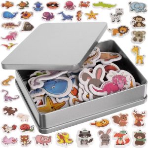 Fridge magnets - animals 40 pcs 22616 (WNDR17291)