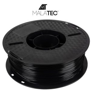 PLA 3D filament 1kg 1.75mm - black Malatec 22040 (WNDR17292)