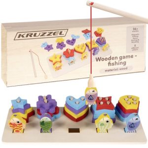 Wooden sorter - fishing Kruzzel 22565 (WNDR17298)