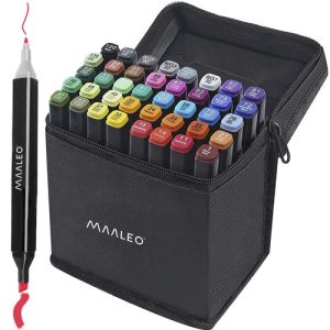 Double-sided markers/pens - set of 40 pieces 22810 (WNDR17327)