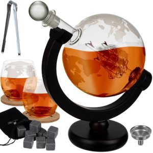 Carafe - globe - Malatec 22553 whiskey set (WNDR17329)