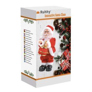 Playing Santa Claus - figurine 30cm Ruhhy 22162 (WNDR17350)