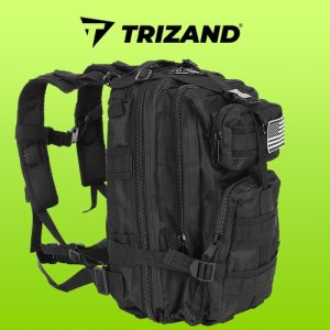 Small black tourist backpack 23089 (WNDR17404)