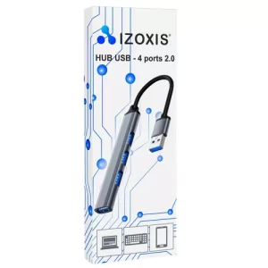 USB HUB - 1 port 3.0 + 3 ports 2.0 Izoxis 23316 (WNDR17416)