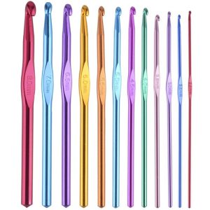 A set of crochet hooks 12pcs. (WNDR5257)