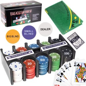 TEXAS poker set (WNDR5298)