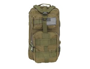 Small green military backpack (WNDR13918)