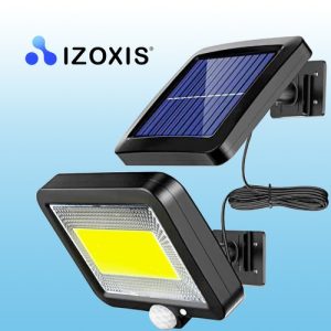 100LED solar lamp (WNDR14665)