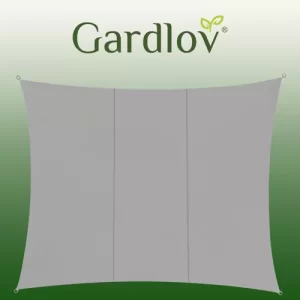 Shade sail 4x3m - gray Gardlov 23143 (WNDR17463)