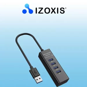 Hub USB- 4 porty USB 3.0 Izoxis 19157 (WNDR17483)