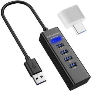 Hub USB- 4 porty USB 3.0 Izoxis 19157 (WNDR17483)