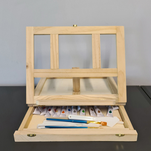 Artistic Painting Set for Children with Art Supplies and a Suitcase Easel (WNDR23863) - Image 3