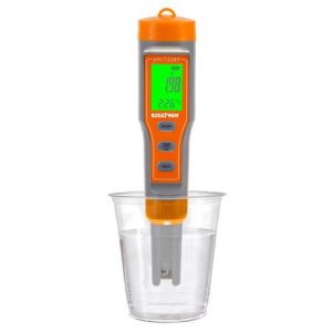 Electronic pH Tester with ATC Function and Thermometer (WNDR17514)