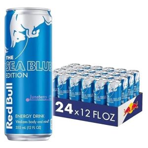 Red Bull The Sea Blue Edition – juneberry flavored energy drink, 250ml