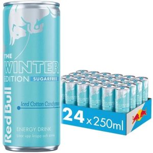 Red Bull Winter Edition Ice Cotton Candy Zero Energy Drink, 250ml