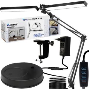 Adjustable Drawing Lamp / 2 Light Sources / Holder + Stand (WNDR24223)