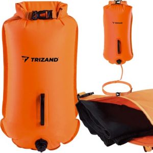 Large Inflatable Buoy with Dry Pocket 2 in 1 for Swimmers (WNDR23924)