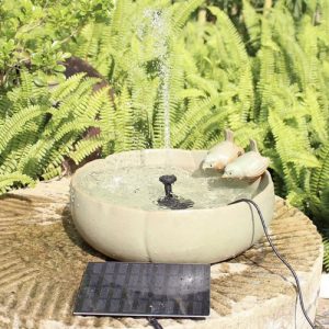 Solar Fountain for Ponds – Eco-Friendly Garden Water Pump with Filter & 4 Spray Modes (WNDR25184)