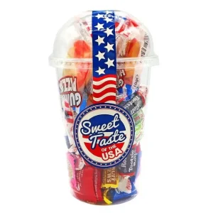 Taste of the USA American Candy Selection in a Cup – 200g