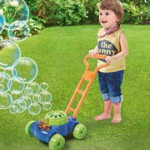 Bubble Blowing Lawn Mower – Fun Outdoor Toy for Kids (EDC)