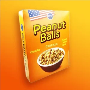 AB Peanut Balls Cereal – Peanut Butter Breakfast Delight | 165g
